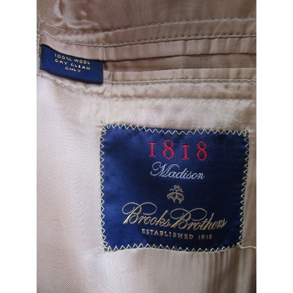 Loro Piana Jacket 40 Blazer Brooks Brothers Madison Wool Sport Coat - Picture 12 of 13